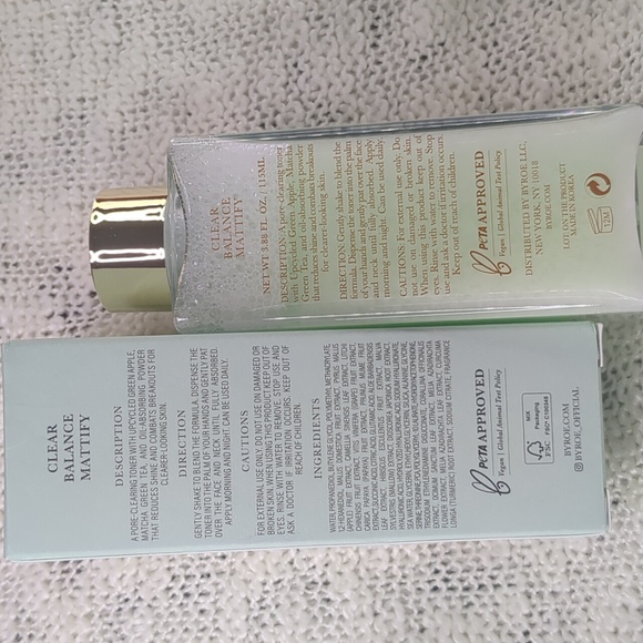 BYROE Teatime Apple Matcha Tea Cleansing Toner, 115ml/3.88fl oz - Picture 4 of 11